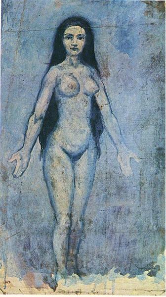 Pablo Picasso Oil Paintings Naked Woman With Dripping Hair